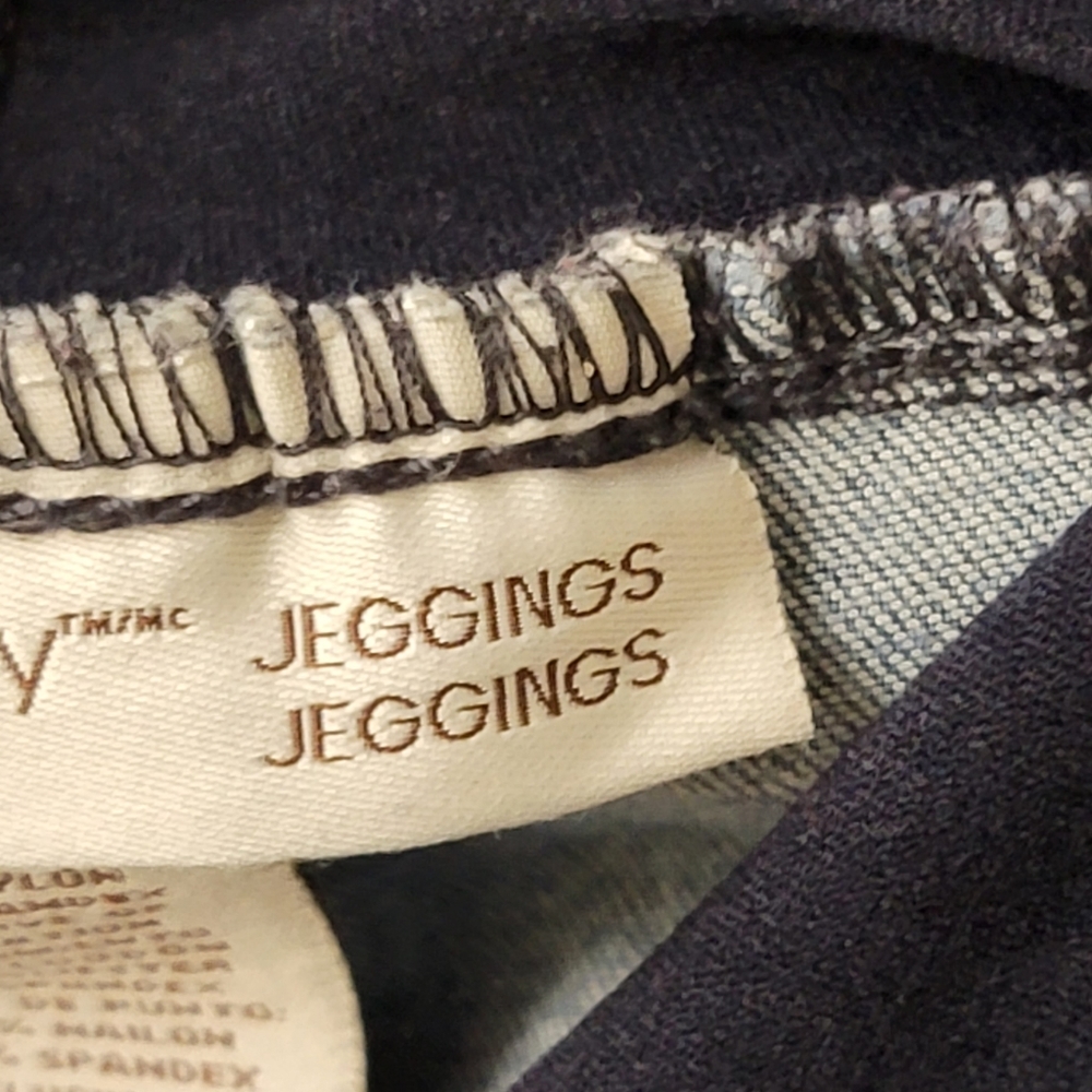 Liz Lange maternity distress skinny jeans jeggings size 4 - Picture 6 of 10